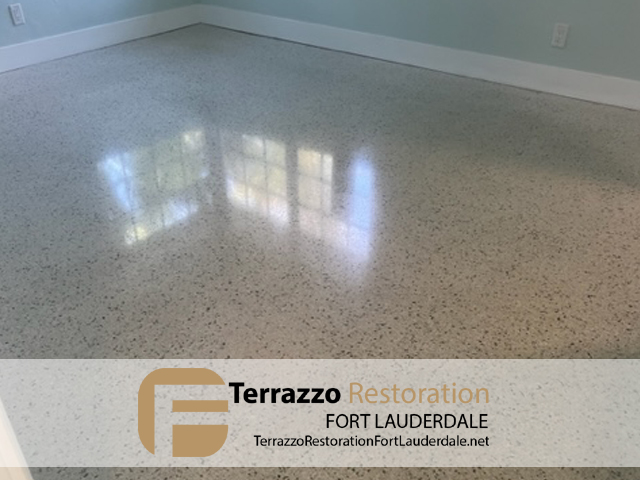 Damaged Terrazzo Tile Removal
